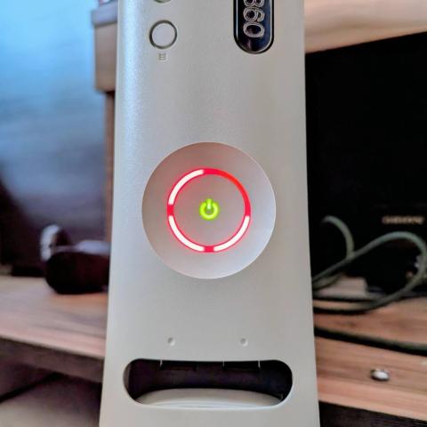 Die Leuchten zeigen den Roten Ring des Todes