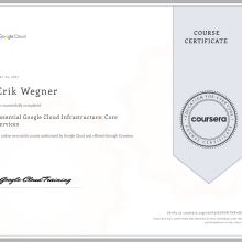 Essential Google Cloud Infrastructure: Core Services