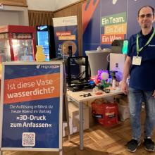 Bild vom regiocom-Stand